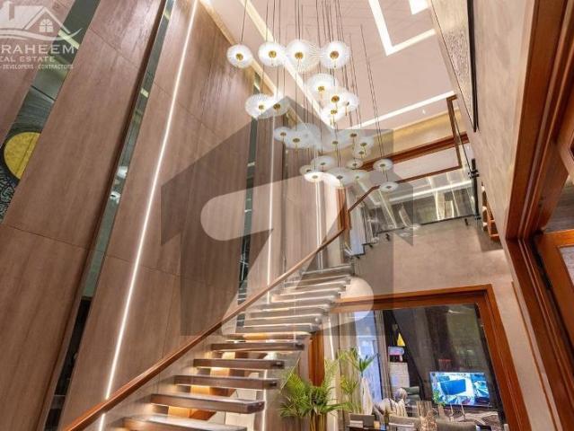 100% original add eye catching 25 marla ultra modern newly entry fully furnished luxury bungalow for sale in dha phase 6 near to raya. DHA Phase 6