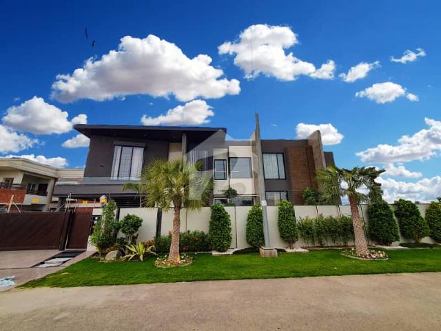 100% ORIGINAL Picture 2 Kanal Brand New With Pool Luxury Modern Design With 25kv Solar Most Beautiful Furnished Bungalow For Rent At Prime Location Of DHA Raya Lahore