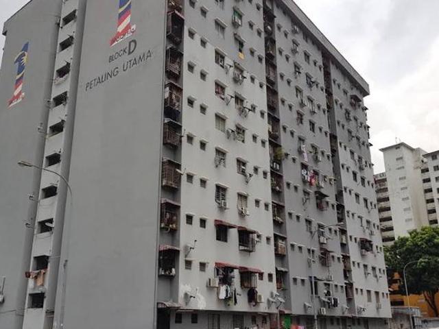 100 LOAN Flat Petaling Utama Petaling Jaya FH 3R2B BELOW MARKET