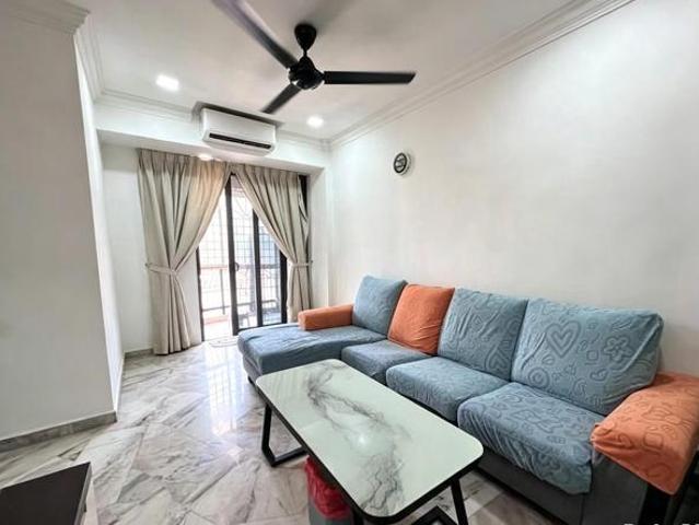 100 Loan Fully Furnished Facing Open Greenview Apartment Segambut