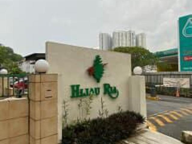 100 Loan Low depo Hijau ria Apartment Corner level 2 Kepong