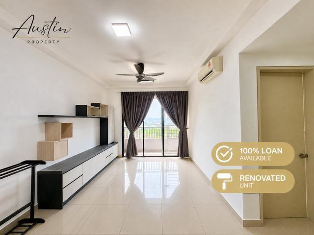 100 Loan Renovated Daman Residence Puchong Taman Mas