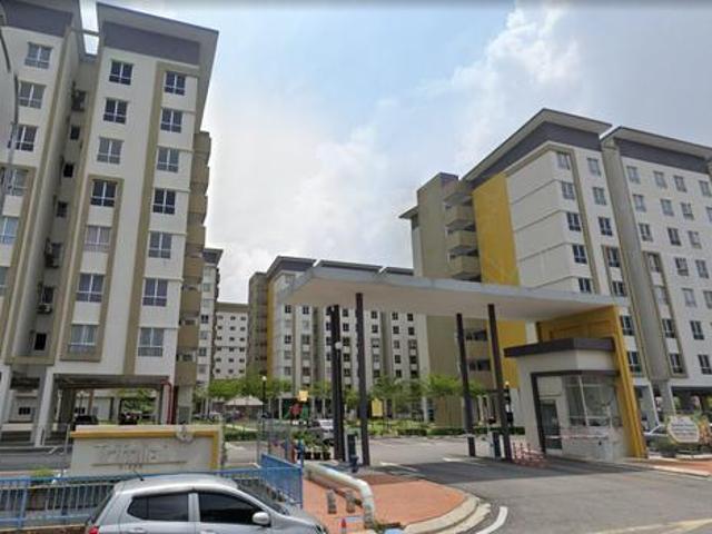 100 loanPangsapuri Trifolia Klang 900sqft Freehold
