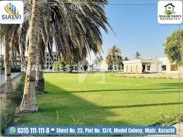 100 Sq Yards Plot For Sale In Malir Town Residency Phase 2 Executive Block | Rs. 8 Lac Advance Only