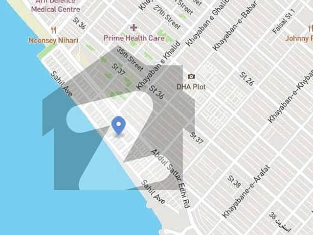 100+ Yards Pair Commercial Plots for Sale Tipu Sultan Commercial Lane 4 DHA Phase 8 Karachi