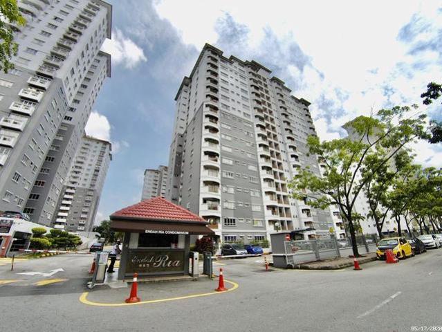 100Loan Endah Ria Condo 946sf 3Bedroom Sri Petaling Near LRT