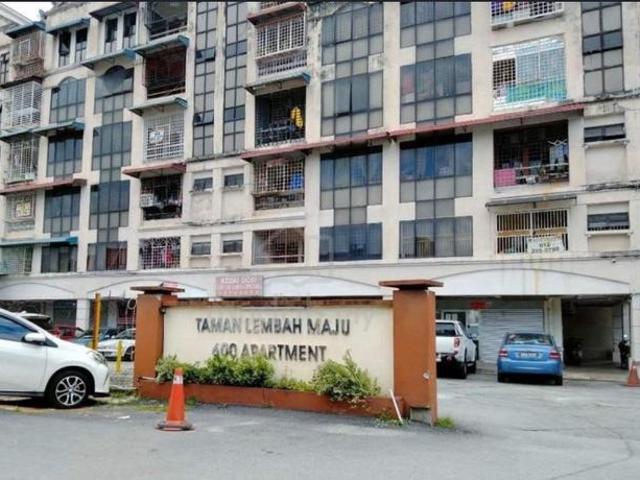 100Loan Low depo Taman Lembah Maju 600 Apartment Non Bumi Lift