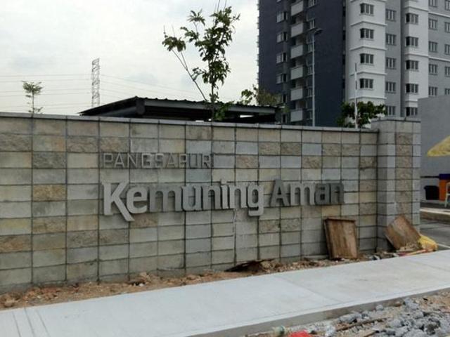 100Loan 3Room2bathroom Kemuning Aman Shah Alam For Sale