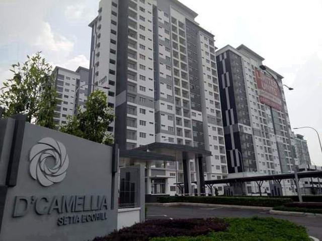 100LOANDCamellia Setia Ecohill 860sf Kajang BELOW MARKET PRICE