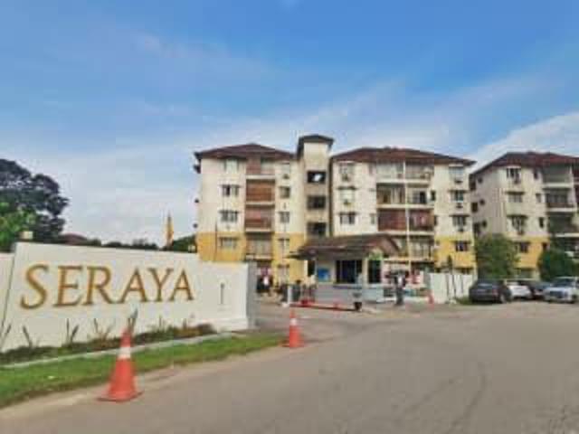 100LOANSeraya Apartment 950sf Taman Kajang Utama BMARKET10DP