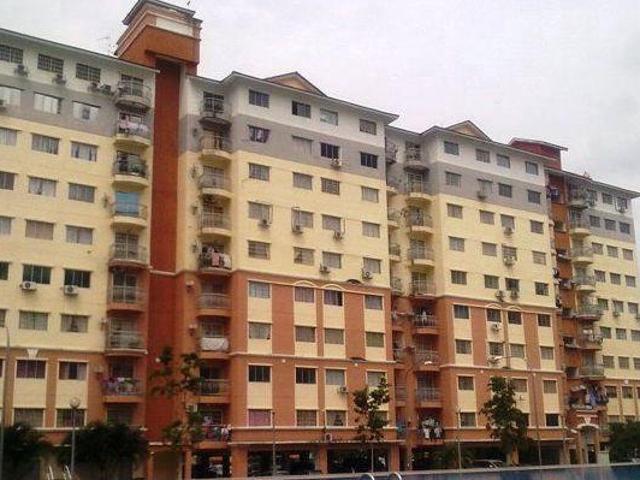 100LOANSri Hijau Condo 812sf Bandar Mahkota Cheras BELOW MARKET