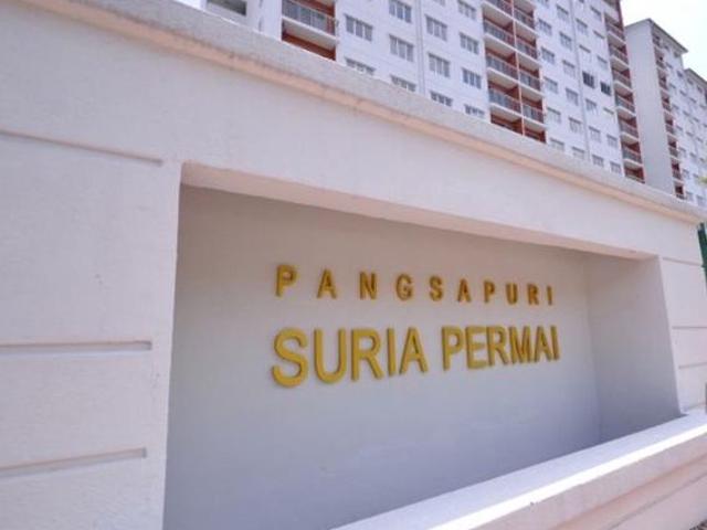 100LOANSuria Permai Apartment 836sf Seri Kembangan BELOW MARKET