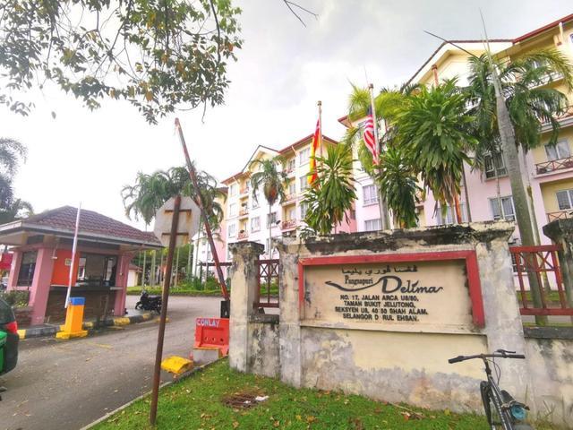 100LOANPangsapuri Delima 845sf Shah Alam BELOW MARKET PRICE
