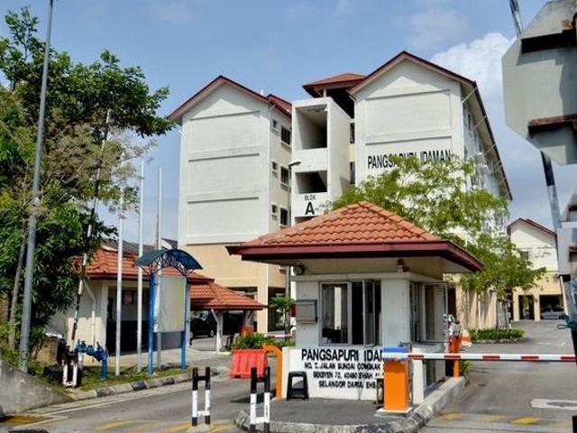 100LOANPangsapuri Idaman Court 875SF Bukit Rimau Shah Alam BM
