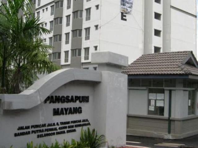 100LOANPangsapuri Mayang 800sf Puncak Jalil Seri Kembangan BM