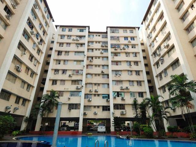 100LOANPermai Ria Apartment 900sf Jalan Ipoh BELOW MARKET PRICE