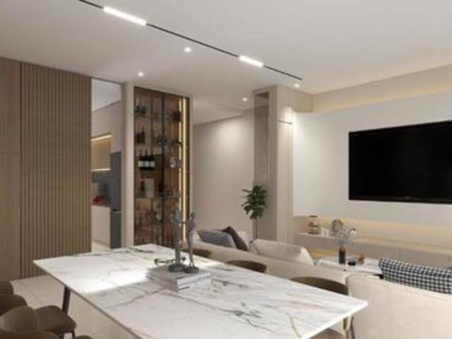 100m covered walkway mrt Big Layout Available 4r2b fully furnished