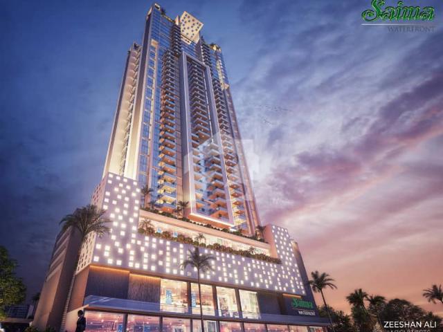 1020 Sq Ft Sea Facing Apartment For Sale | Saima Tower HMR Waterfront