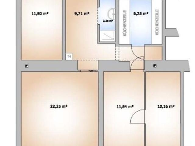 | 1020 WIEN | MIETVERTRÄGE SEIT 1980 UND 1985 | 4 ZIMMER | UNBEFRISTET VERMIETET | ANLAGEWOHNUNG