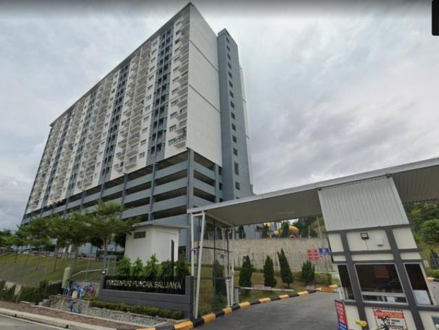 1055sqft100 LOANPangsapuri Puncak Saujana Kajang Freehold