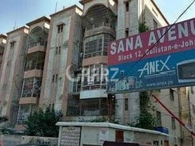 1050 Square Feet Apartment for Sale in Karachi Gulistan e jauhar Block 13
