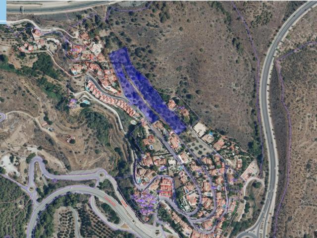 10.000 metros cuadrados de parcela urbana en la Urbanización de San Antonio, La Herradura, Almuñecar