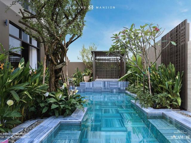 10 căn biệt thự vườn cuối cùng tại Orchard Mansion – diện tích từ 165,3m²