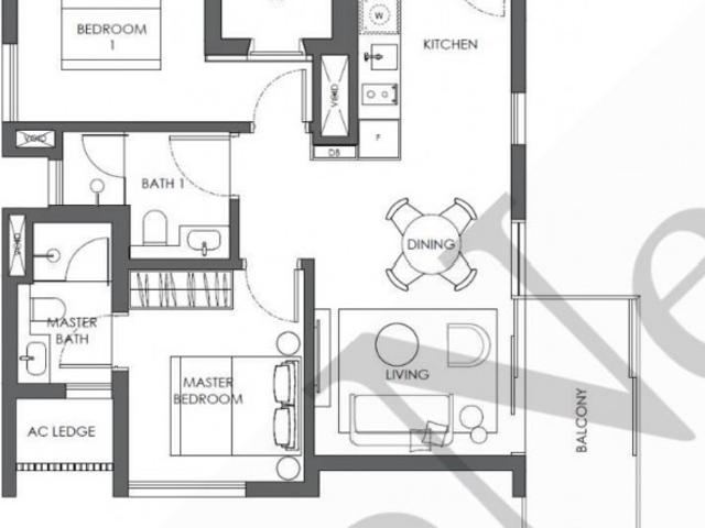 10 Evelyn Condominium For Sale, $2,100,000, 2 Bed 2 Bath 743 sqft $2,826.00 psf