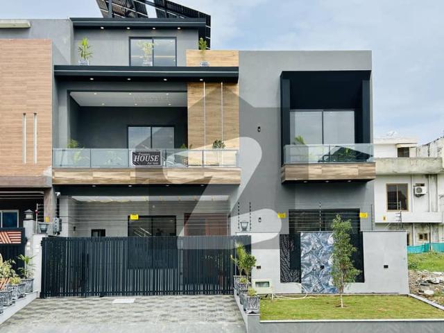 10 Marla 35x70 Brand New Designer House For Sale 70 Ft Wide Street Block B1 MPCHS Multi Garden B 17 Islamabad