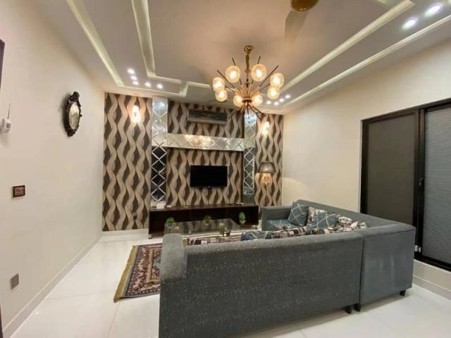 10 Marla 3 Bed Brand New Luxury Furnished Upper Portion Available In B Lahore Bahria Town ID 85073