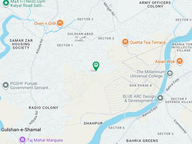 10 Marla Top Heighted Location Plot Available For Sale In Clifton Town Adyala Road