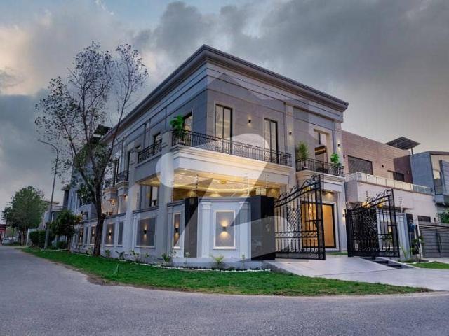 10 Marla Brand New Corner House For Sale Park Facing DHA Rahbar Block C