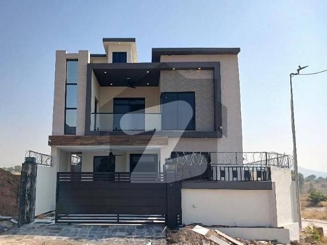 10 Marla Brand New Fully Furnished Corner House For Sale In Capital Smart City Overseas Prime Block G
