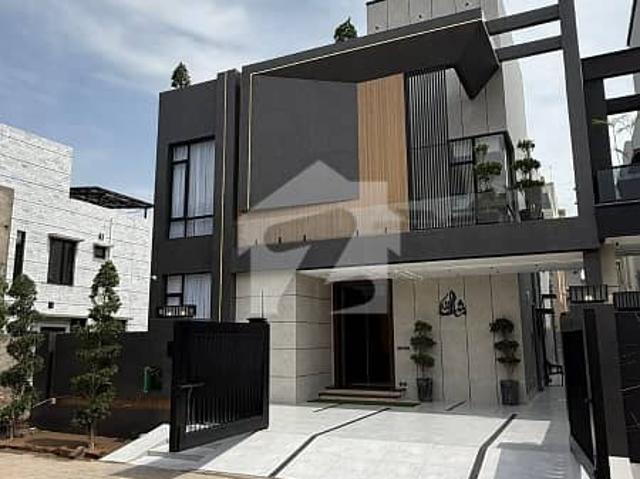 10 Marla Brand New House For Sale In Ghaznavi Block Sector F Bahria Town Lahore