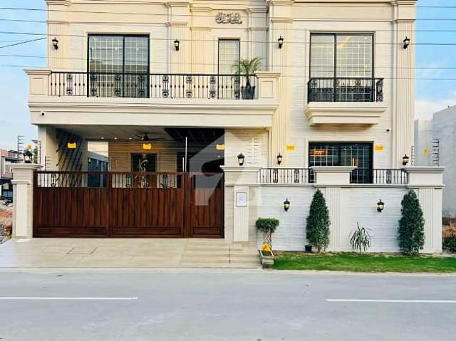 10 marla brand new house with good construction available for sale in bahria town sector f