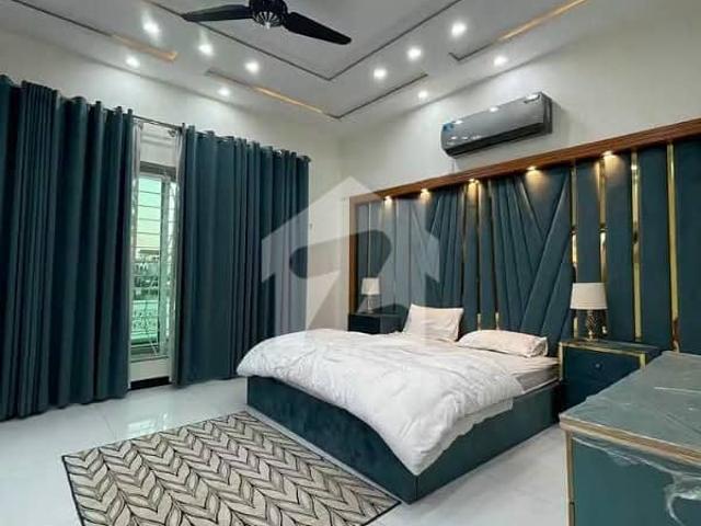 10 Marla Brand New Luxury Fully Furnished Upper Portion For Rent In Jasmine block Bahria Town Lahore