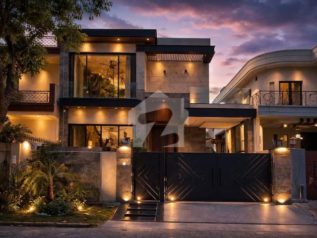 10 marla brand new modern fully furnished house near to park dha phase 4 goldcrest mall