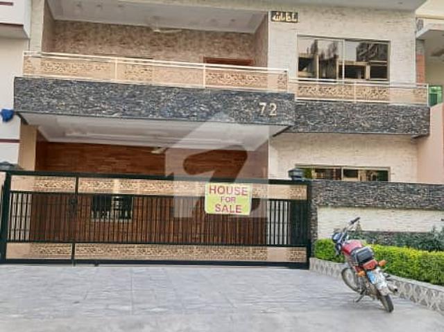 10 Marla Brand New Main Double Road House for sale In G 13/1 Islamabad