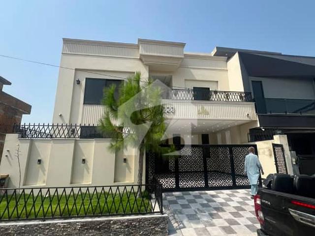10 Marla Brand New Ultra Modern Double Unit House For Sale In Faisal Hills Executive Block