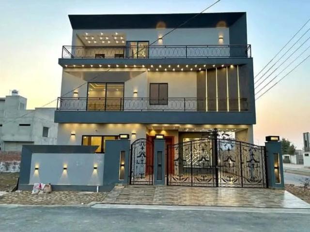 10 Marla Corner Brand New Luxury Tripple Storey Luxrious House For Sale In Buch Multan Buch Executive Villas ID 99813
