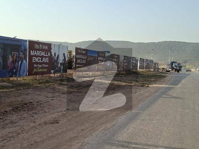 10 Marla Corner Plot with 11 Marla Extra Land Residential Plot For Sale Margalla Enclave Islamabad Sector ME 1 Southern Bypass