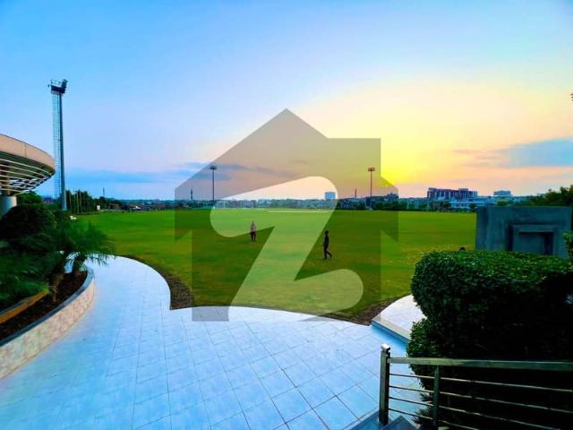 10 marla front back open plot for sale in c block ft