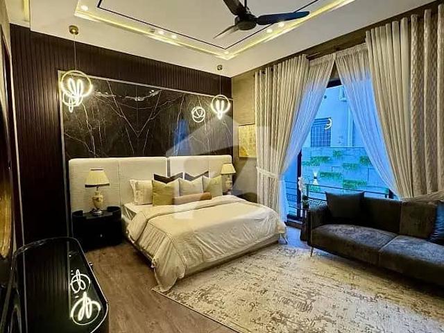 10 Marla Furnished House For Rent In Janiper Block Sector C Bahria Town Lahore