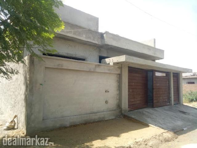 10 marla gray structure house, single story. In Pakistan | Clasf real estate