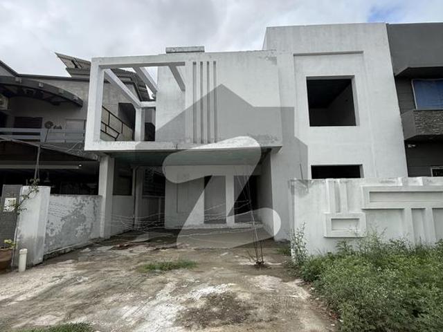 10 Marla Grey Structure House Bahria Town Phase 8 Sector F 1
