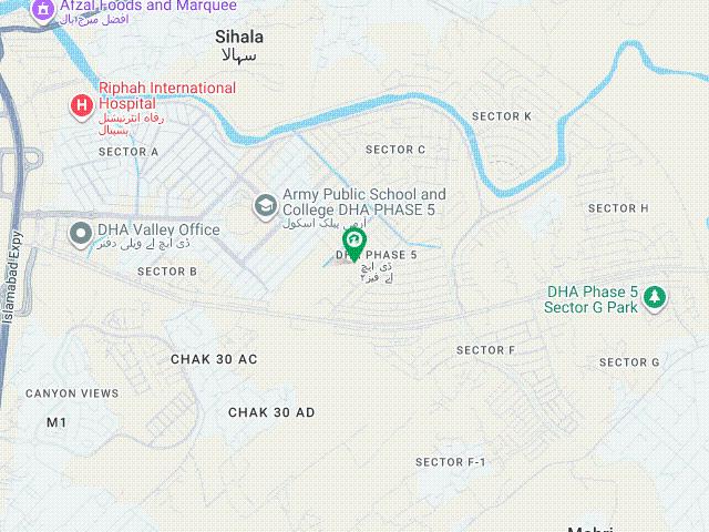 10 Marla Heighted Street Plot Available For Sale In Sector D Dha phase 5 islamabad