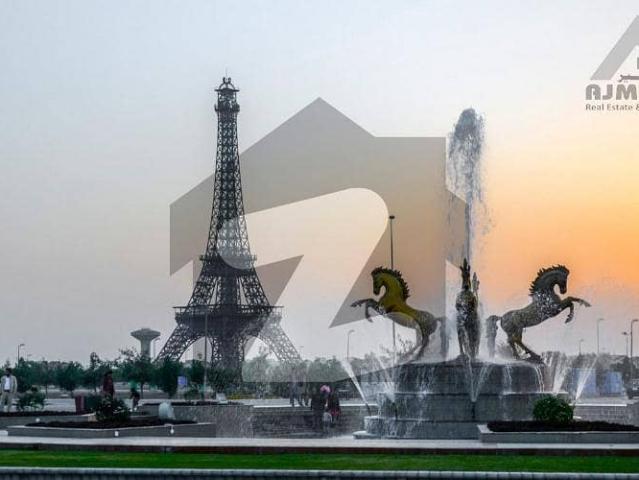 10 marla hot location plot for sale in bahria town lahore | ajmair group