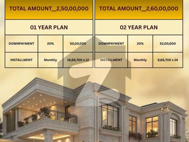 10 marla house construction installments payment plan regi model town