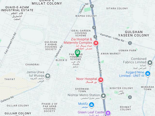 10 Marla House For Sale Pak Arab Housing Society, Lahore