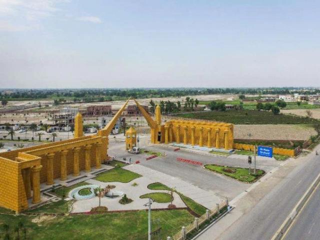 10 Marla Lake View Plot WEST MARINA on 5 Year installments Lahore Al Noor Orchard ID 52938
